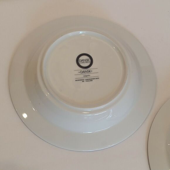 SET OF 4 - Dansk Legato 8.75" Soup/Cereal Bowls Niels Refsgaard Design Thailand - Picture 10 of 11